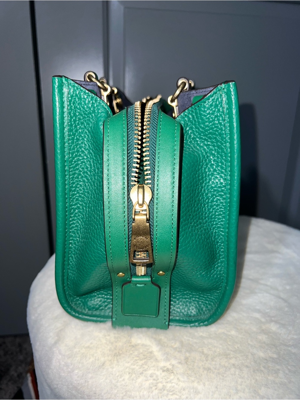Coach Rogue 25 Green C3877 - Picture 3 of 6